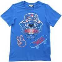 Tricouri Electric Blue Wax Tiger T-Shirt Baieti