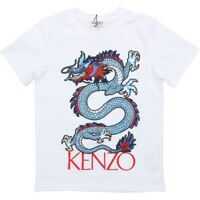 Tricouri White Japanese Dragon T-Shirt Baieti