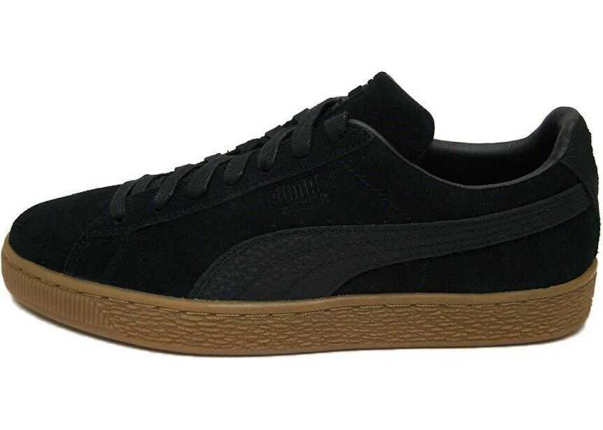 PUMA Suede Black Gum 36386904 NEGRE/CAFENII
