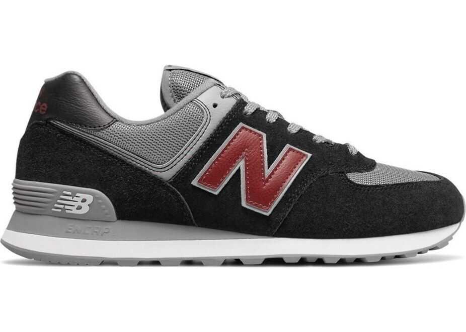 New Balance Classics 574 ML574ESU NEGRE/GRI/CULOARE DE VIȘINĂ