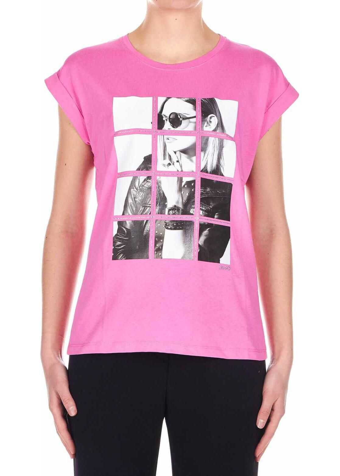 Liu Jo Printed t-shirt Pink