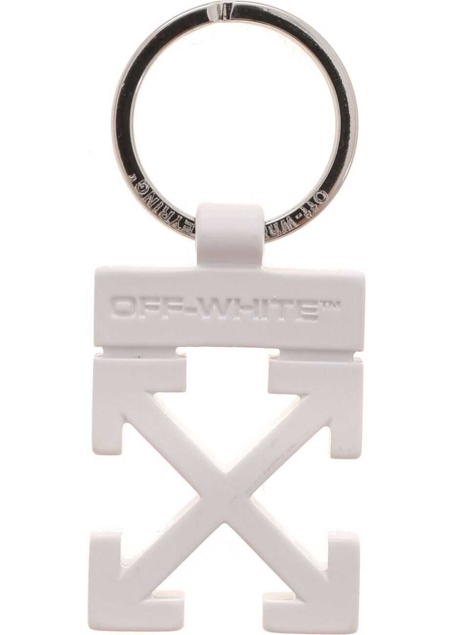 Off-White Keyring Arrow In White White