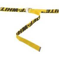 Curele 2.0 Industrial Belt In Yellow And Black Barbati