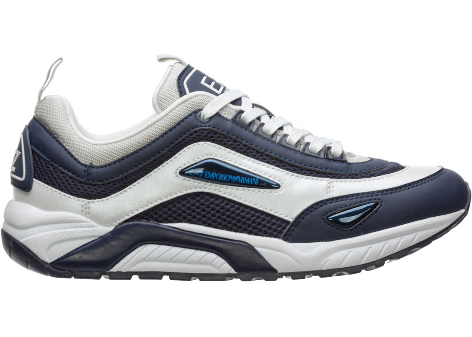 EA7 Trainers Sneakers Blue