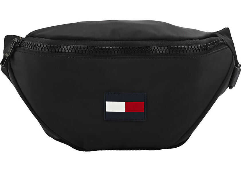 Borsete Tommy Hilfiger Crossbody Walking Belt Bag In Black Black Barbati Boutique Mall Romania