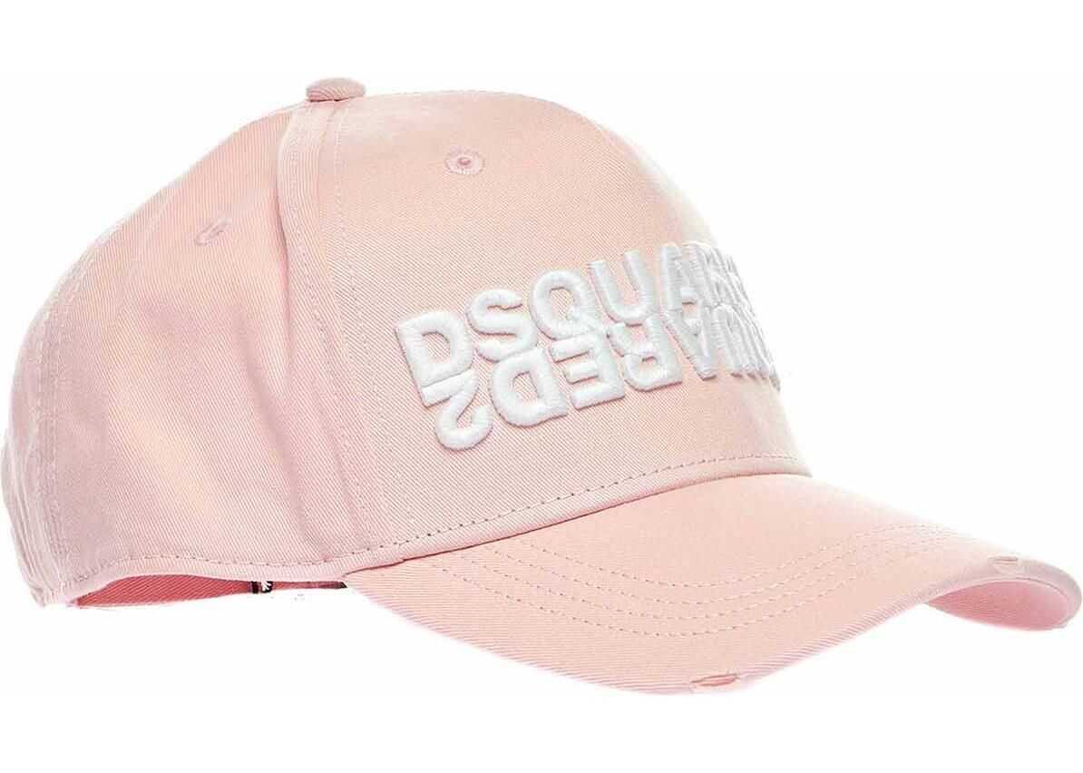 DSQUARED2 Baseball cap with logo Pink