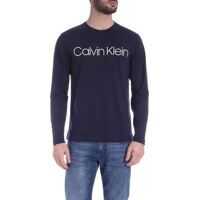 Bluze Long Sleeve Logo T-Shirt In Blue Barbati