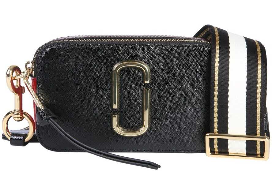 Marc Jacobs Leather Shoulder Bag BLACK