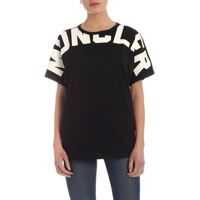 Tricouri Moncler Moncler Print T-Shirt In Black