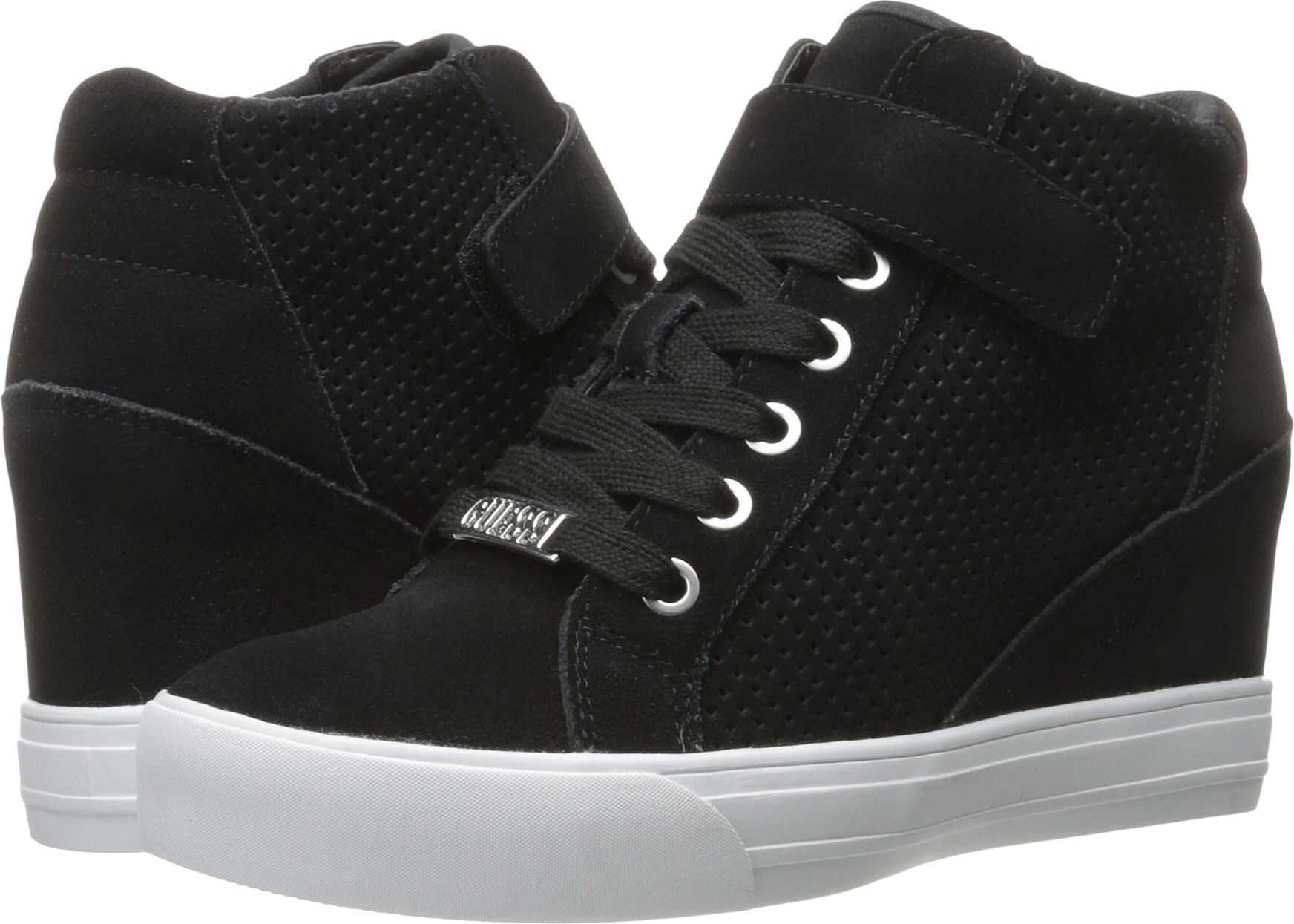 Adidasi GUESS Decia Black Suede