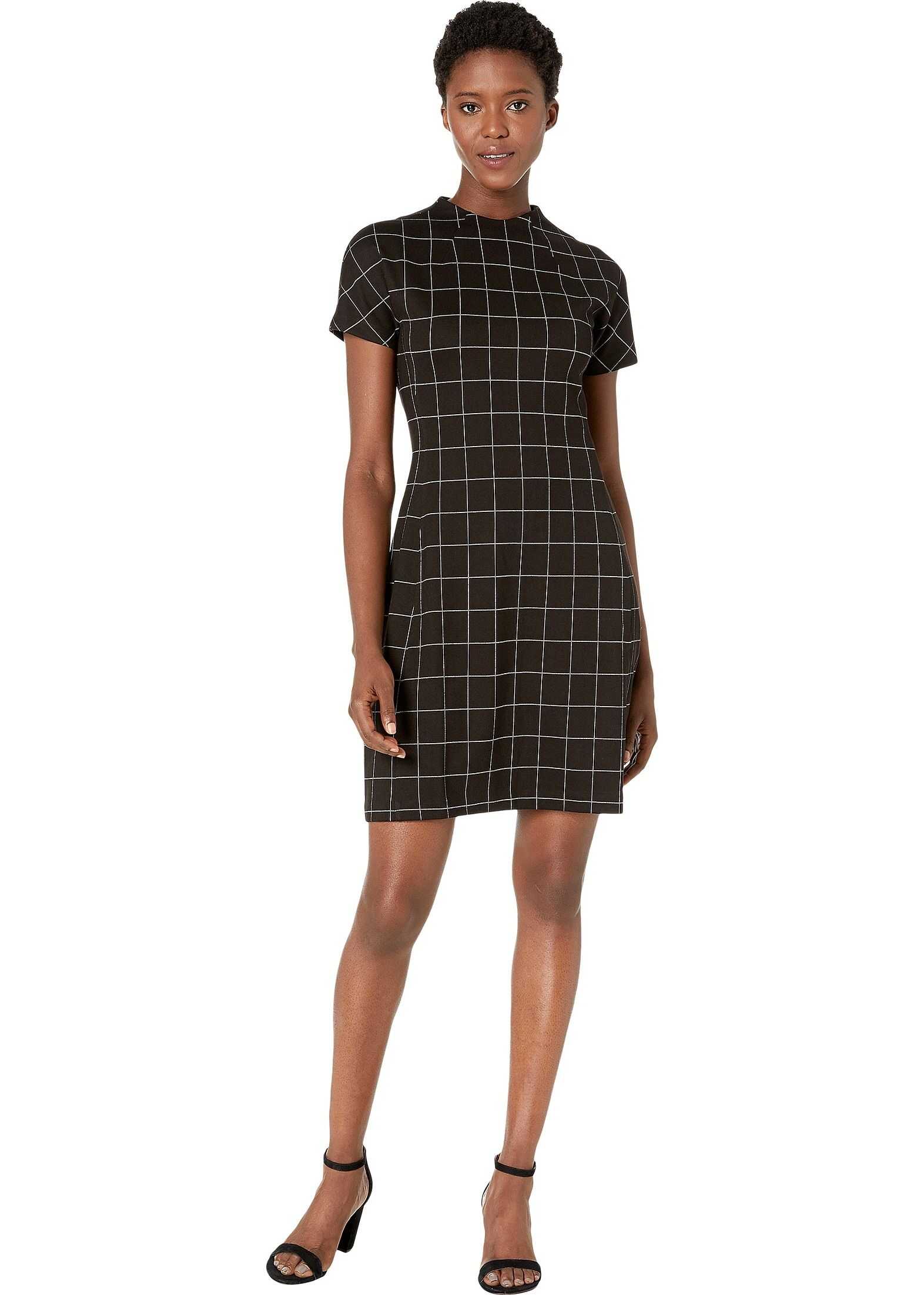 Kenneth Cole New York Flex Sheath Dress Window Pane