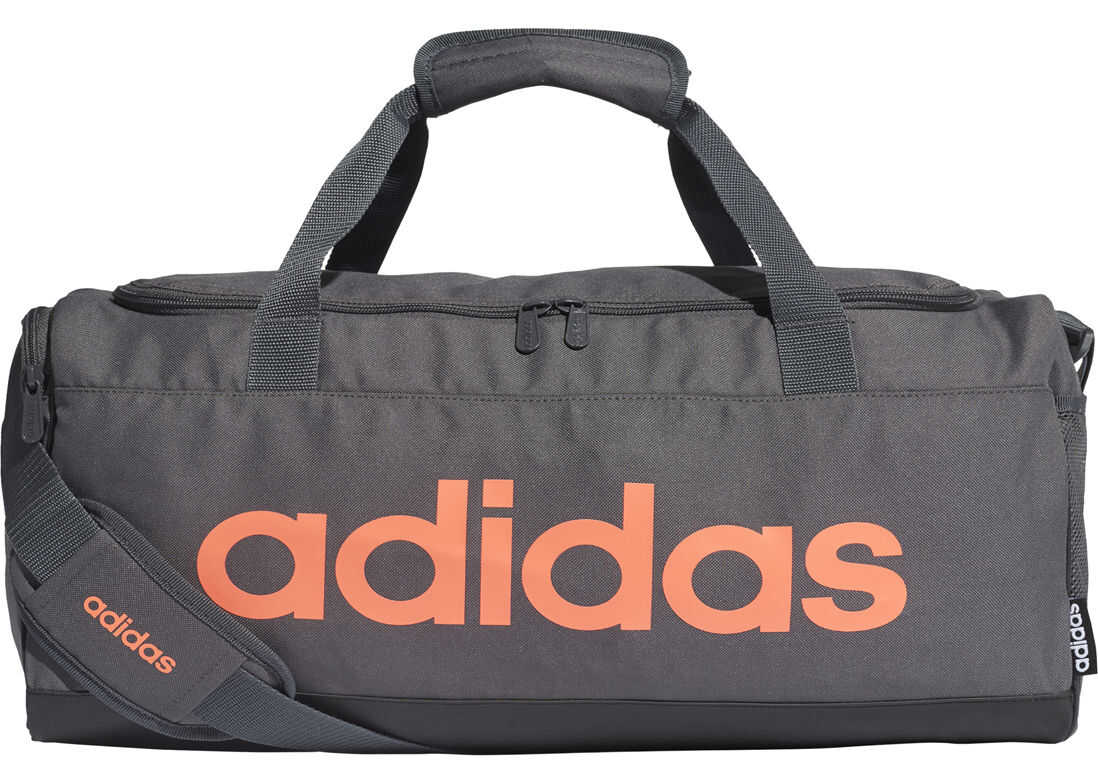 adidas Linear Logo Duffel S Bag Grey