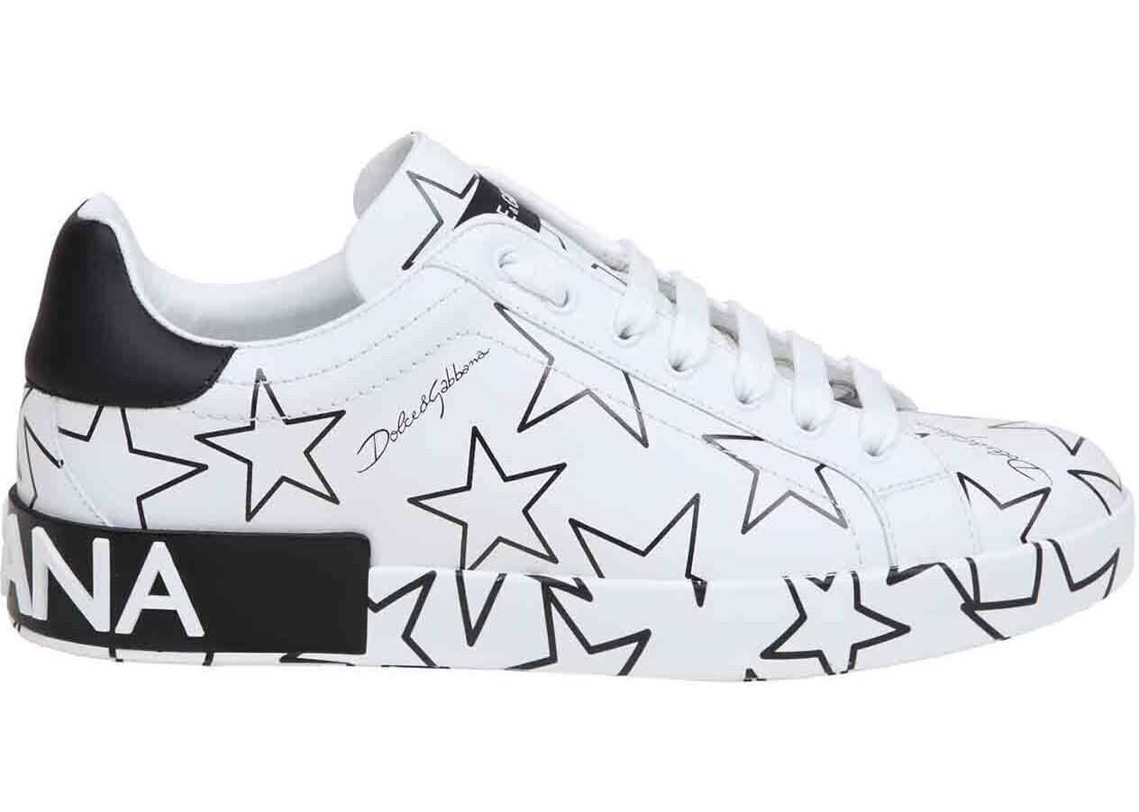 Portofino Stars Sneakers In White