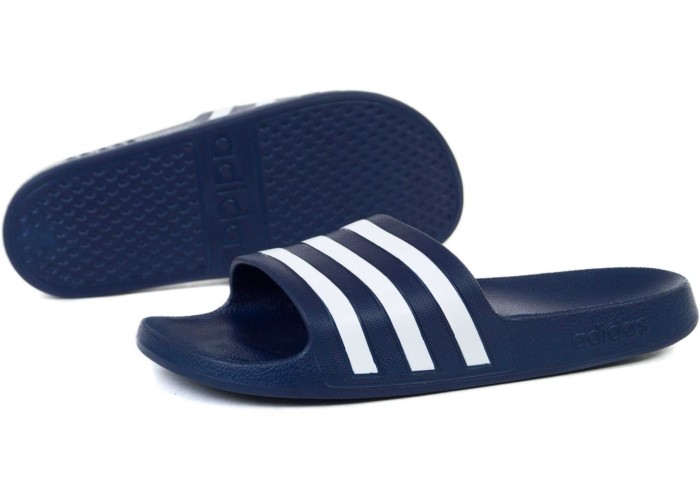 adidas Adilette Aqua Slides Navy Blue