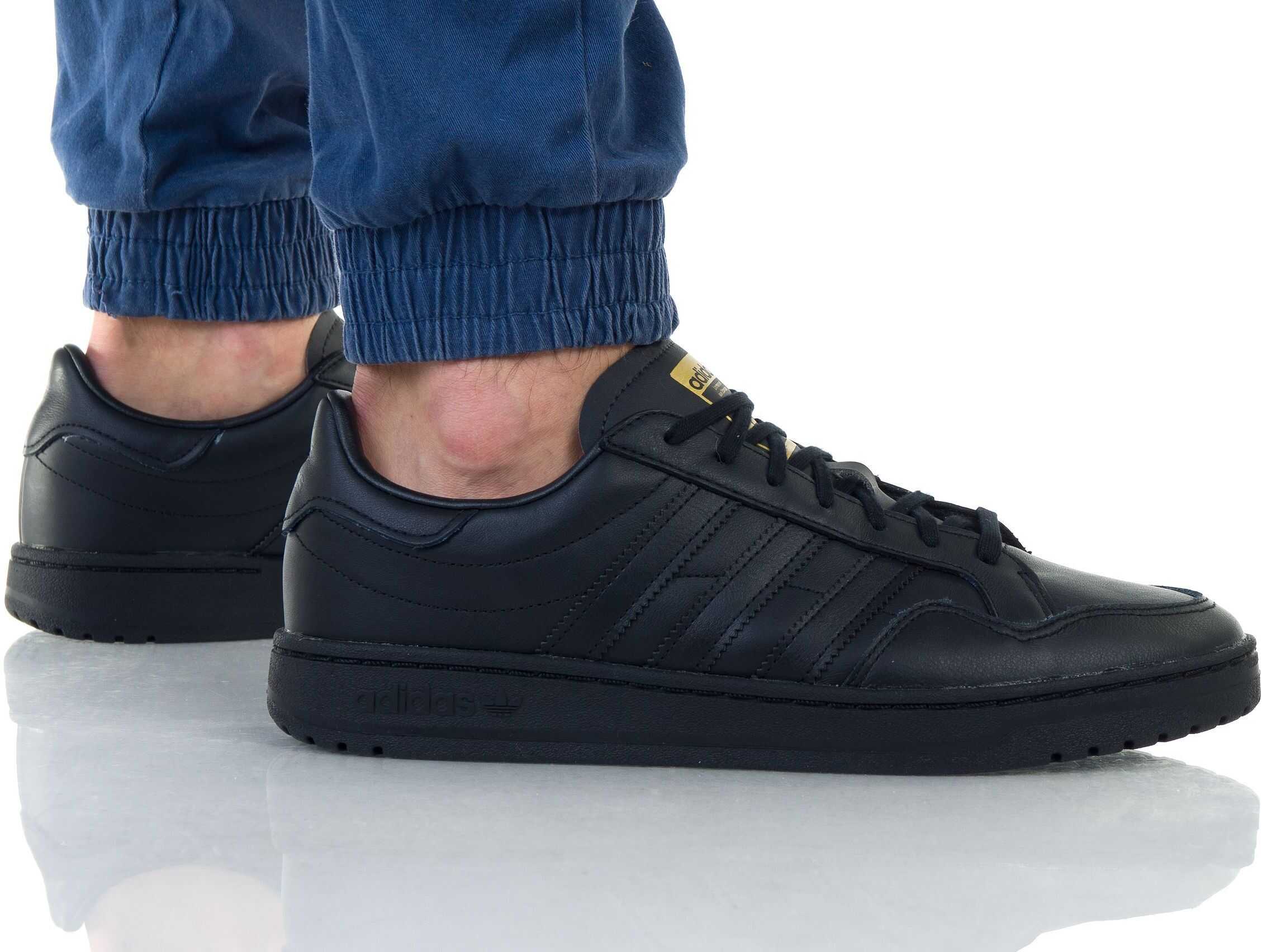 adidas Team Court Negru