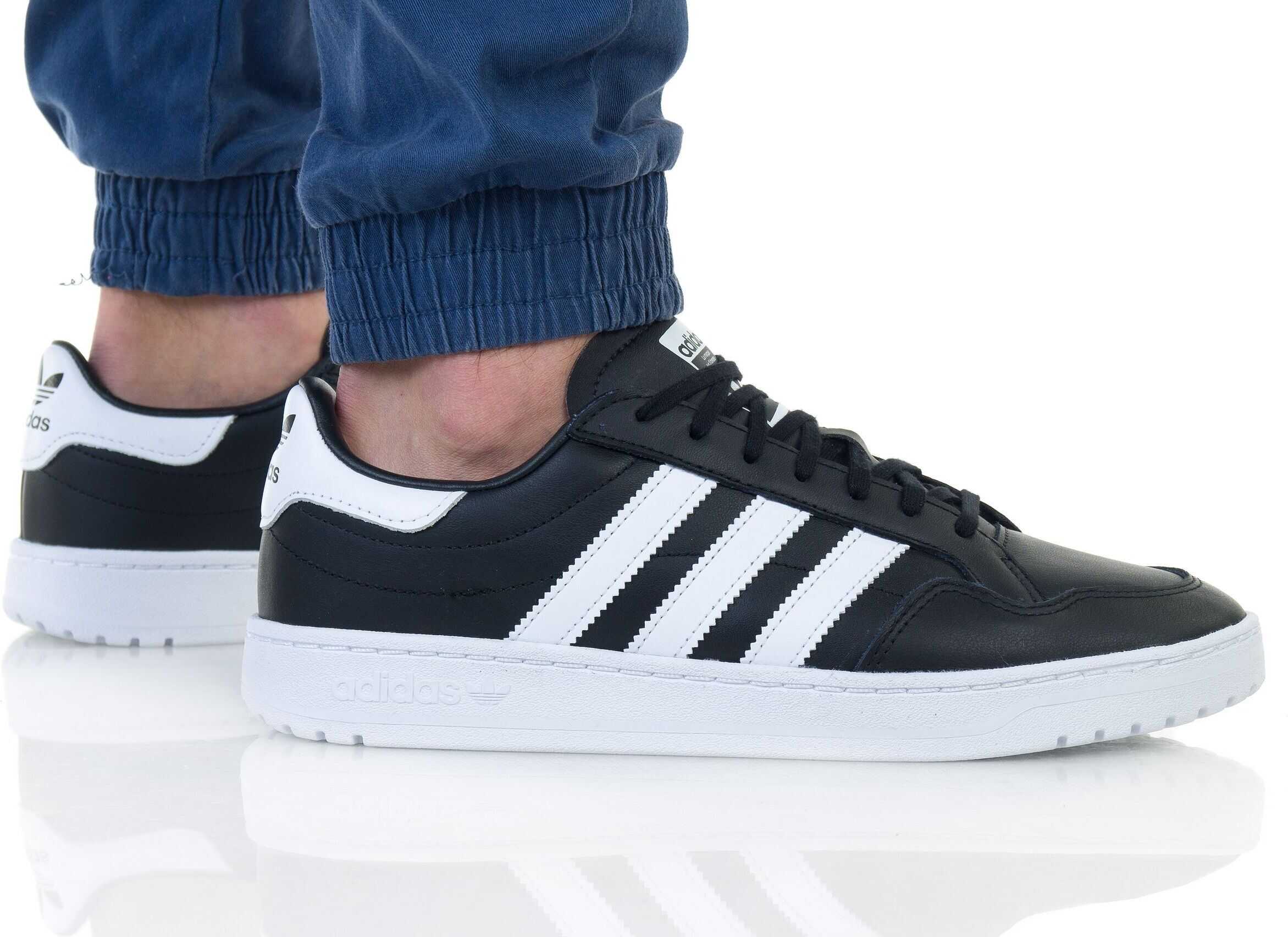 adidas Team Court Negru