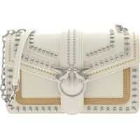 Genti tip postas Love Classic Mix Stud Bag In Ivory Color Femei