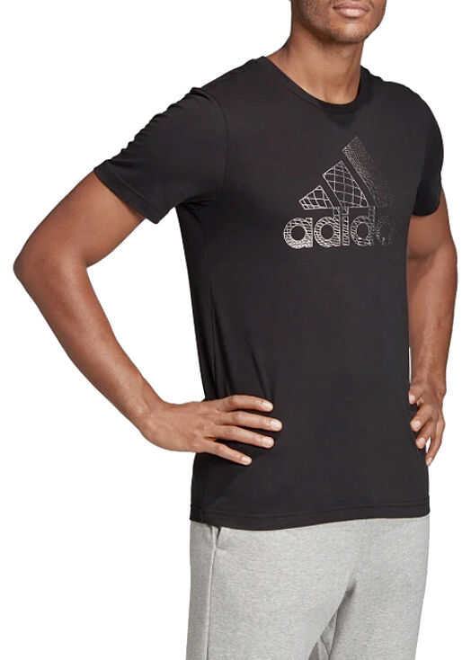 adidas Must Haves Badge Of Sport Foil Tee Black