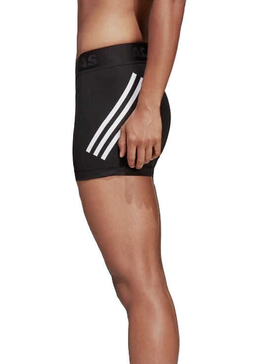 Pantaloni scurti adidas Performance adidas Alphaskin Sport W 3-Stripes Short Black Femei (BM 7345599) 2
