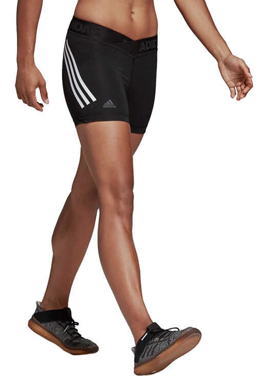 Pantaloni scurti adidas Performance adidas Alphaskin Sport W 3-Stripes Short Black Femei (BM 7345599) 3
