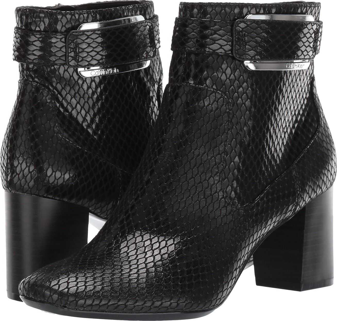 Calvin Klein Cattee* Black Print Snake
