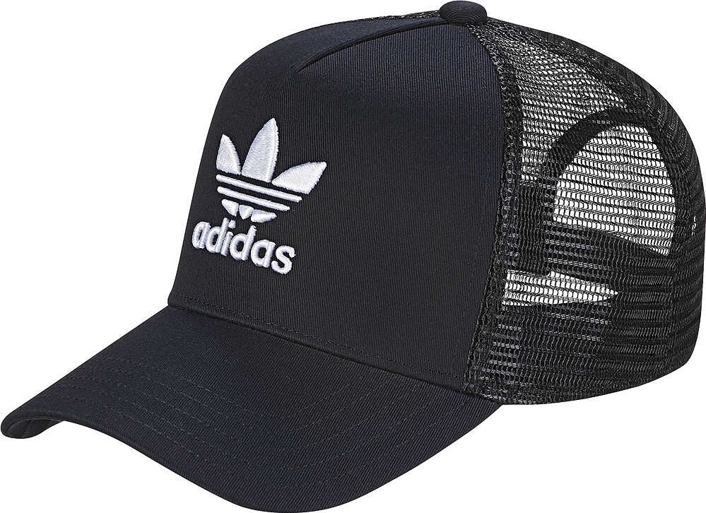 adidas Trucker Trefoil Cap Black