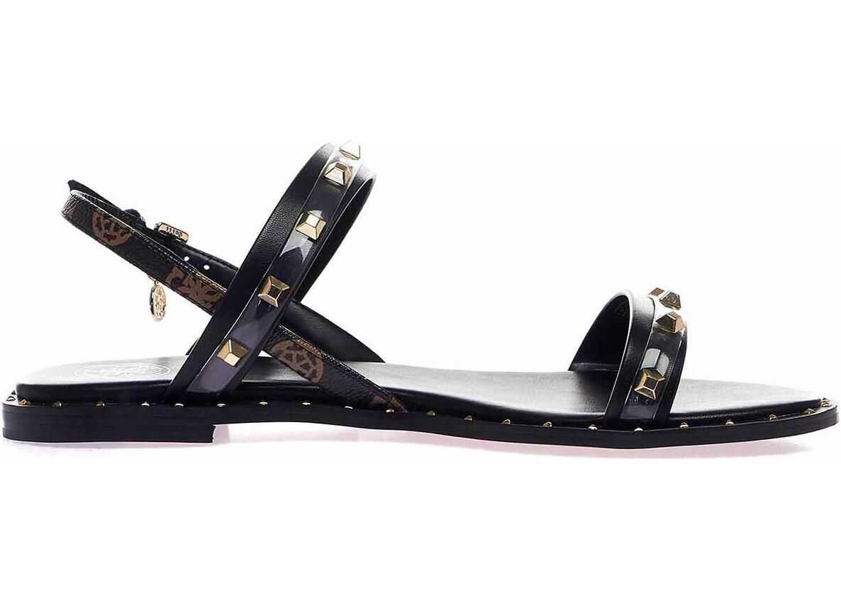 GUESS Sandals with stud details Black