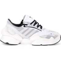 Sneakers Sneaker Y-3 Ren In Mesh Bianco Con Dettagli Neri Barbati