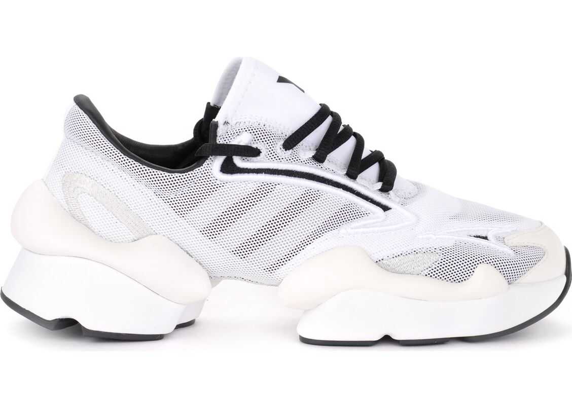 Y-3 Ren Sneakers Made Of White Mesh With Black Details Multicolour