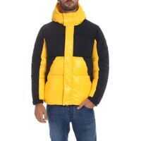 Geci de iarna Down Jacket In Yellow With Black Details* Barbati