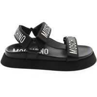 Sandale Logo Tape Sandals In Black Femei
