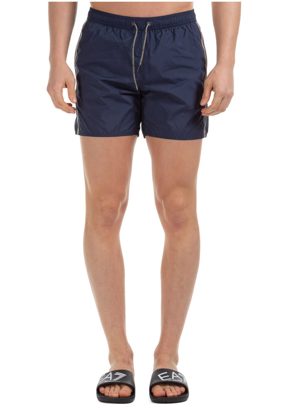 Emporio Armani Trunks Swimsuit Blue