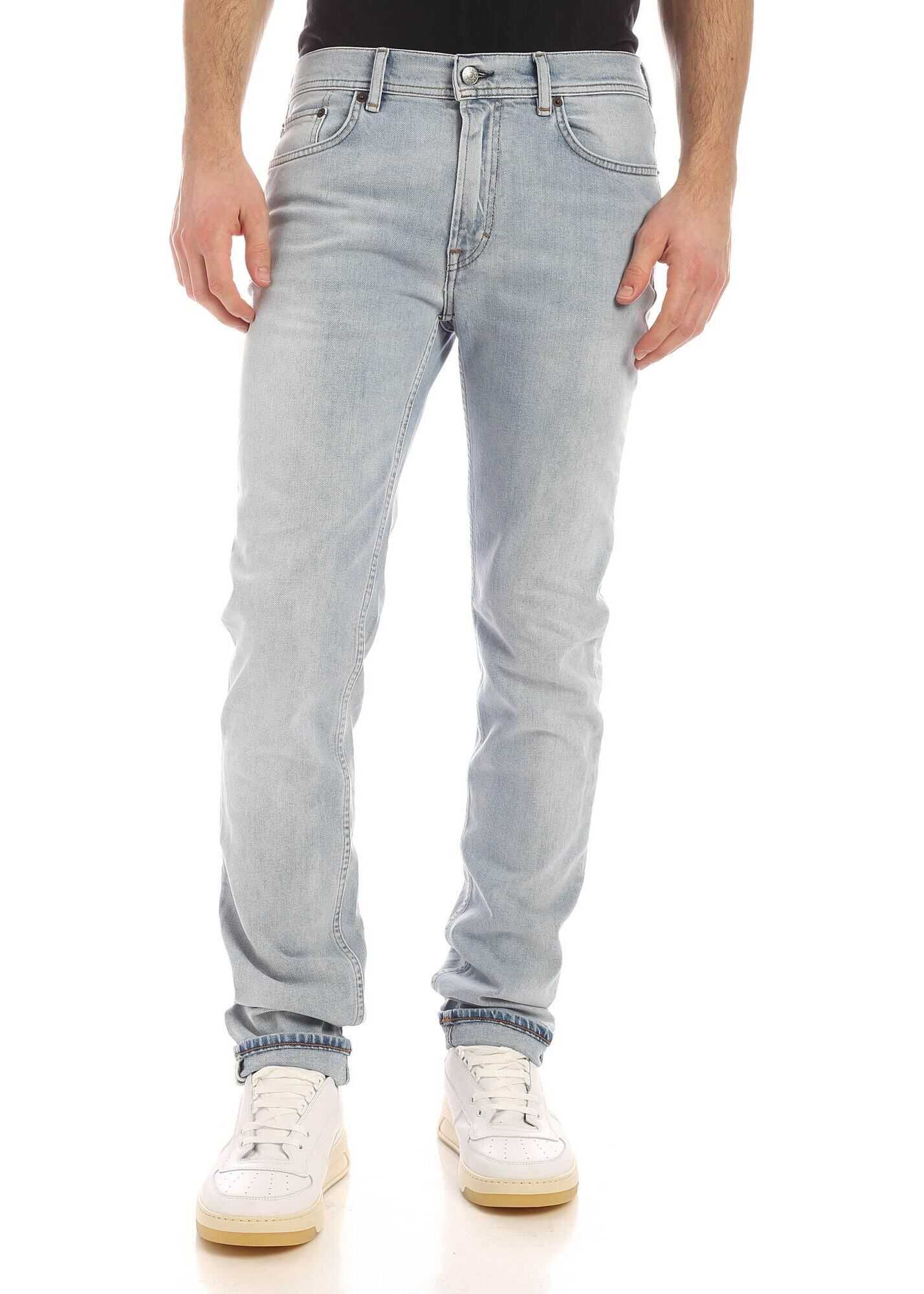 Acne Studios Acne Studios Blå Konst Jeans In Light Blue Light Blue