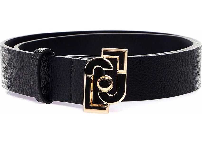 Liu Jo Faux leather belt Black