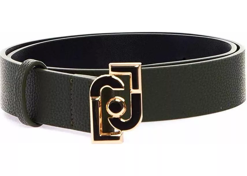 Liu Jo Faux leather belt Green