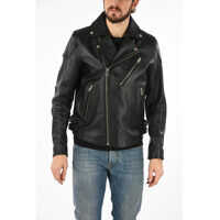 Geci de piele Leather L-KRAMPIS Jacket Barbati