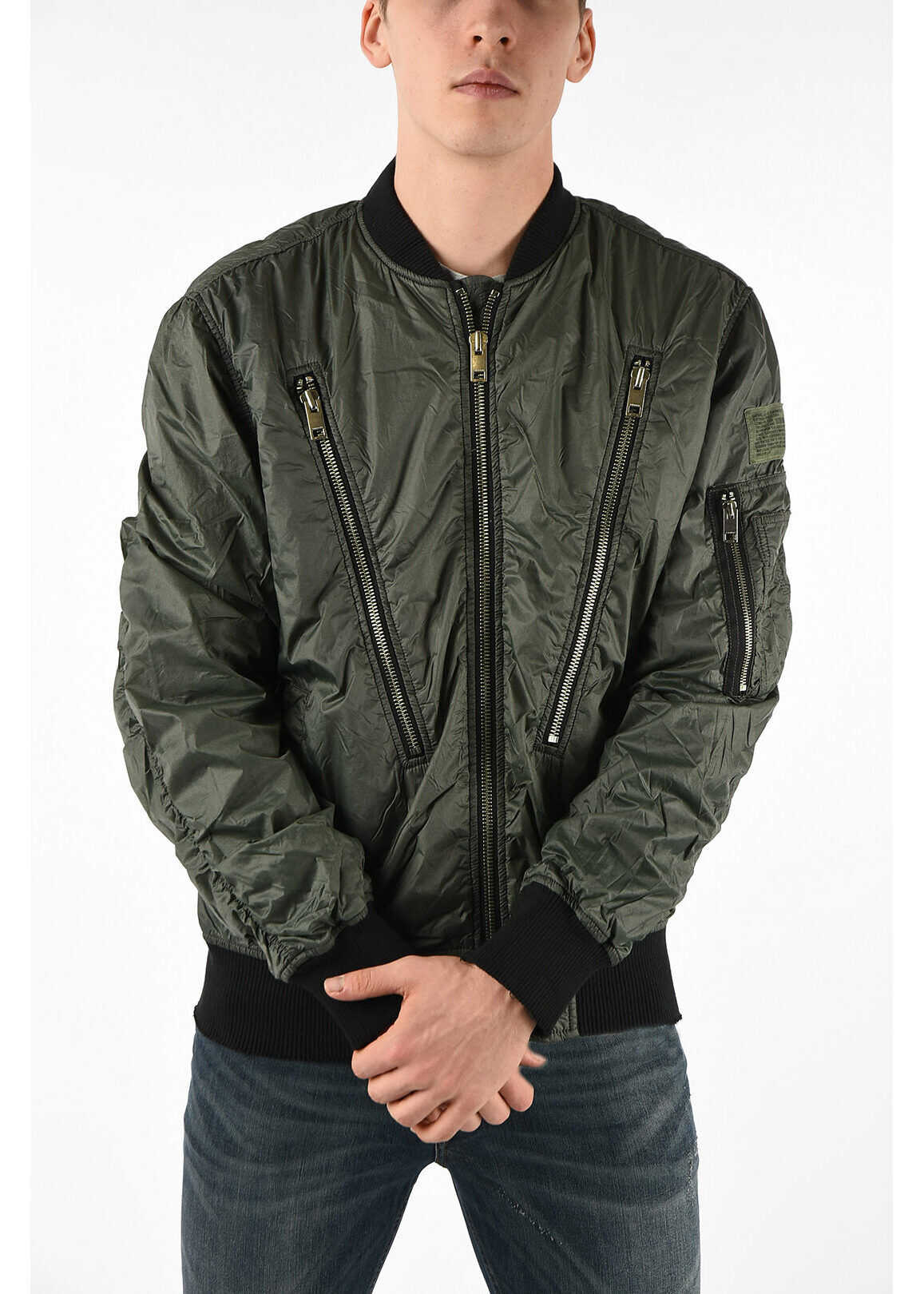 Diesel Nylon J-TOSHIO Bomber GREEN