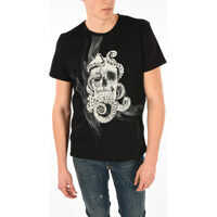 Tricouri Skull Printed T-shirt Barbati