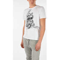 Tricouri Just Cavalli Skull Printed T-shirt