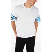 Tricouri Just Cavalli Oversized T-shirt with Printed Logo