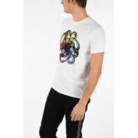 Tricouri Printed Crewneck T-shirt Barbati