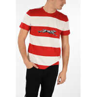 Tricouri Striped Crewneck T-shirt Barbati
