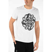 Tricouri Printed Crewneck T-shirt Barbati