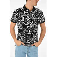 Tricouri Polo Printed Polo Shirt Barbati