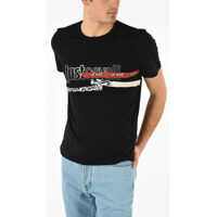 Tricouri Animal Printed Crewneck T-shirt Barbati