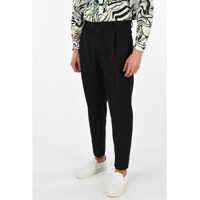 Pantaloni casual Trousers with Logo Side Band Barbati