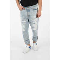 Blugi drepti BLACK GOLD 18cm Distressed TYPE-2846 Jeans Barbati