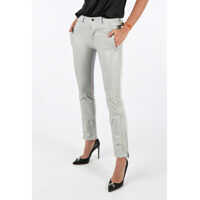 Pantaloni casual BLACK GOLD Leather PELIEN Pants Femei