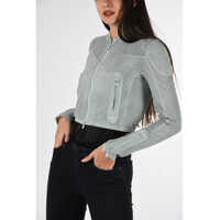 Geci de piele BLACK GOLD Openwork LOVOCK-TR Jacket Femei