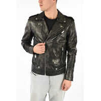 Geci de piele Leather Vintage Effect L-INGRAN Jacket Barbati